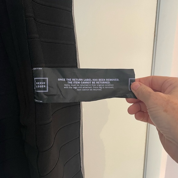 NWT Herve Leger Allison Dress - Picture 7 of 16